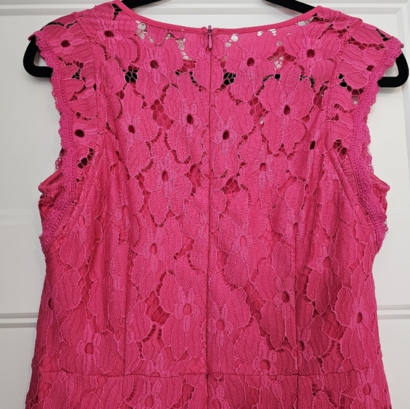 DB Established in 1962 Lace and Embroidered Flower Dress sz 8 - Picture 5 of 7